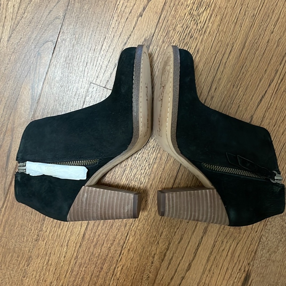 Brand New Splendid Black Suede Booties , Size 6.5 - Picture 3 of 7